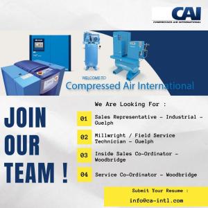 Job Alert: Compressed Air International Inc. Is Hiring! 